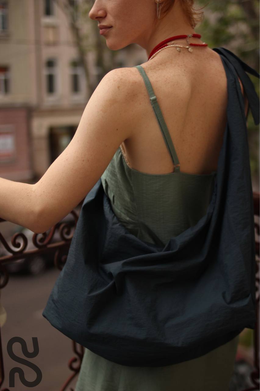 Cloak slim-bag, dark blue colour